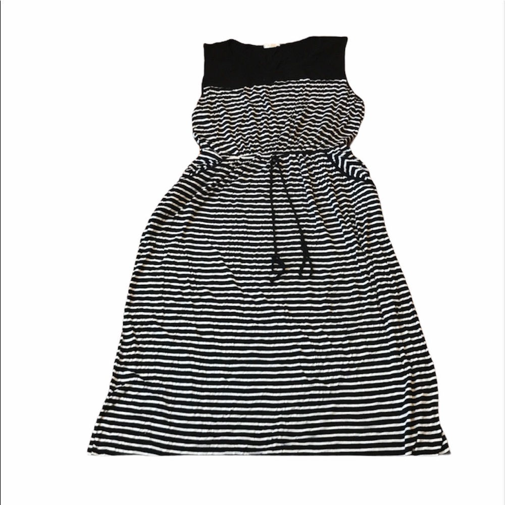 🔴 Paper Plane Striped Tank Dress 3X